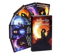 Oracle Cards | Portable Fortune Telling Spiritual - Oracle Cards With Meanings On Them - for Emotional Exploration Love Guidance Truth Seeking Self Discovery Adults Teens