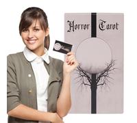 Oracle Cards Tarot Deck - Horror-Themed Portable Design, Psychological Insight Forecast Reading | Ultimate Divination Tool for Guidance and