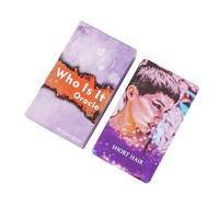 Oracle Cards, Who Is It Oracle Cards Tarot Board Game Cards, 78 Cards Oracle Deck Divination Fate Oracle Oracle Cards Party Entertainment Board Game