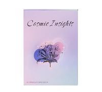 Oracle Deck - 4.06 Inch Insights | 41 Pieces Coated Paper, English Oracle Deck, Pocket Size Tarot Cards for Fortune Telling, Accessories and Spiritual Meditation, 1 Pack, L