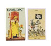 Oracle Deck - Before Tarot Divination Tools for Fate Reading and Play, English Version with Symbolic Imagery, Standard Cards for Friends Gathering, Party, Spiritual Nights, 4.06x2.36 inches