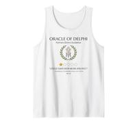 Oracle of Delphi Croesus Funny Greek History Tank Top