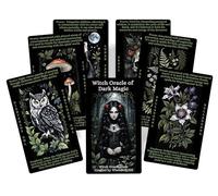 Oracle of Witch Magic - 66-Card Deck of Shadow Work, Mystical Plants & Witchcraft Symbols