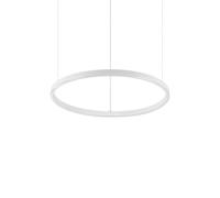 Luminosa Lighting Luminosa Oracle Slim Dali Dimmable Round 50Cm Integrated Led Pendant Ceiling Light White, 3000K