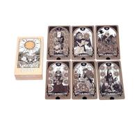 Oracle Tarot Cards, English Deck for Tarot Reading, Spiritual Growth, Dream Interpretation, Fortune Telling Guidance, Divination, Personal Insight And Mindfulness Practice for Meditation