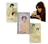 Oracle Tarot Deck, Beginner Card Set, Portable Spiritual Cards with Guidebook for Meditation and Fortune Telling, Tarot Card Game for Adults Women, Divination Cards with Style Deck for Guidance