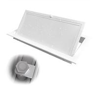 Oracra Access Panel Small Shower Access Panel Door with Handle, Wall Utility Plumbing Inspection Hatch Cover, Entrance Electrical Service Panel Box, Drywall Access Door(25x50cm/9.8x19.7in)