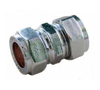 Oracstar Compression 15mm Straight Connector Chrome (One Size)