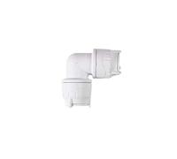 Oracstar PolyFit 22mm White Elbow Plumbing Fitting - Single