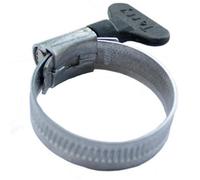 Oracstar Pre Packed Hose Clip With Thumb Plate Silver (One Size)