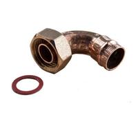 Oracstar Pre Soldered Angled Tap Connector (Pack Of 2) Brown (Pack Of 2)