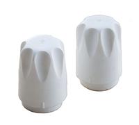 Oracstar White 35 x 90 x 120 mm 2 Radiator Caps with Adapters - PPF248