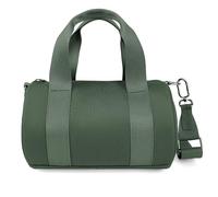 ORAD Knitted Nylon Handbag,Adjustable Strap Shoulder Bag,Sports Bucket Bag,Travel Bags, Unisex Multi-functional Gym Bag, Green, Fashion