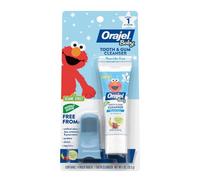Orajel Baby Tooth and Gum Cleanser 1Oz Sesame Street Flouride Free Mixed Fruit