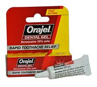 Orajel Dental Gel Rapid Toothache Relief, with Benzocaine 10% w/w 5.3g