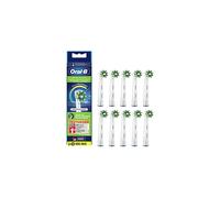Oral-B 10 x CrossAction Brush Heads with CleanMaximiser Bristles for Superior Cleaning