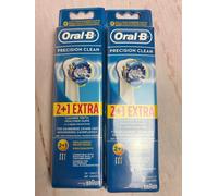 Oral-B 2x 3 pack (6 heads total) Precision Clean Toothbrush Replacement Heads