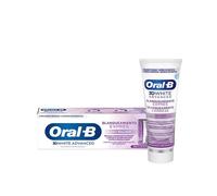 Oral B Toothpaste 75 ml, 3D White Advanced Glossy White Mint, 3DWhite Advanced Express Whitening Toothpaste with whitening Technology, Whitens by Removing Surface Stains, Pack of 3
