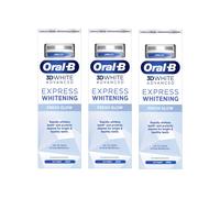 3D White Advanced Toothpaste, Express Whitening, Fresh Glow, 75 ml, Teeth Whitening & Teeth Stain Removal, Icy Mint Flavour