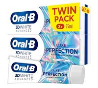 Oral-B 3D White Advanced Luxe Perfection Toothpaste 2 x 75ml Twin Pack