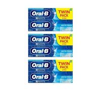 Oral-B 3D White Arctic Fresh Toothpaste, Peppermint & Spearmint, 2x75ml, Pack of 3