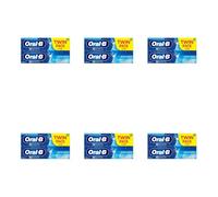 Oral-B 3D White Arctic Fresh Toothpaste, Peppermint & Spearmint, 2x75ml, Pack of 6