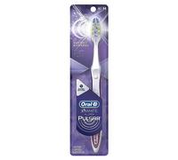 Oral-B Toothbrush Pulsar Medium 3D White (Battery) (2 Pack)