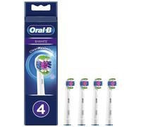 Oral-B 3D White Replacement Brush Head with CleanMaximiser Technology, 4 pcs