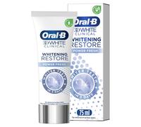 Oral-B 3D White Clinical Toothpaste - Whitening Restore & Power Fresh, 75 ml, Teeth Whitening & Stain Removal