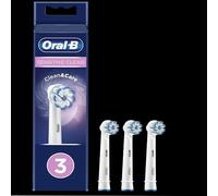Oral-B 3D White Heads For Electric Toothbrush Round Head With CleanMaximiser Technology Pack of 3