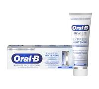 Oral-B 3D White Professional Express Whitening Toothpaste / Toothpaste for a Fresh Glow, Teeth Whitening in No Time, Cool Mint - 1 x 75 ml