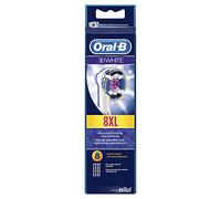 Oral-B Sensi 3D White Replacement Electric Rechargeable Toothbrush Heads, Pack of 8