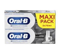 Oral-B 3D White Whitening Therapy Intense Cleaning Charcoal 2 x 75ml
