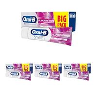Oral-B 3DWhite Advanced Luxe Glamorous White Toothpaste 100ml (Pack of 4)