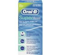 Oral-B 50 Pieces Pre-Cut Super Floss - Pack of 3