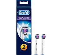 Oral-B 80302546 3D White Electric Toothbrush Replacement Head - 2 Refill Brushes