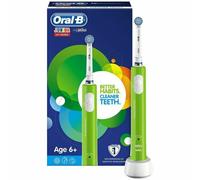 Oral-B Braun Junior Electric Toothbrush - Green NEW (age 6+) -LIMITED STOCK