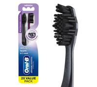Oral-b Charcoal Whitening Therapy Toothbrush, Medium, 2 Count