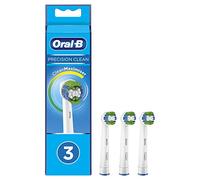 Oral-B Clean Maximiser Precision Clean Electric Toothbrush Heads, Plate Removal, Pack of 3, White