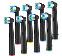 Oral B Compatible Toothbrush Heads | Yeosll 8Pack Professional Electric Replacement Brush Heads for Oral B Braun Pro Precision Clean and More,Soft Dupont Bristles