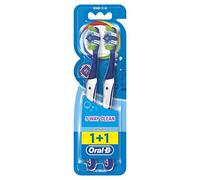 Oral-B Complete 5 Way Clean Manual Toothbrush Medium, 2 Pieces