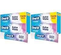 Oral-B Complete Plus Extra White Toothpaste 2x75ml (Pack of 2)