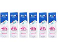Oral-B Complete Plus Extra White Toothpaste 75ml Enamel Safe | 6 Pack