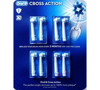Oral-B Cross Action 3D Action Electric Toothbrush Replacement Heads, 150 g