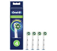 Oral-B CrossAction Replacement Brush Heads with CleanMaximiser Technology, 4 pcs
