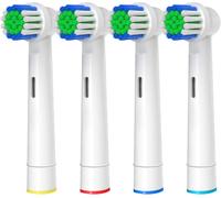 Oral-B Cross Action Electric Toothbrush Replacement 4 Units