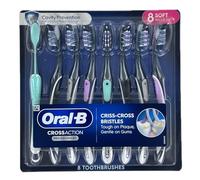 Oral-B Cross Action Pro Advanced Toothbrush, 8 Count (Soft)