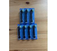 Oral-B Cross Action Toothbrush Heads Black X7