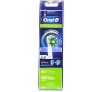 Oral-B Cross Action White Toothbrush Head Replacement 2 Pack