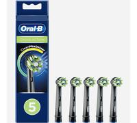 Oral-B CrossAction Toothbrush 5 Heads Replacement Refills Black Edition XL Pack